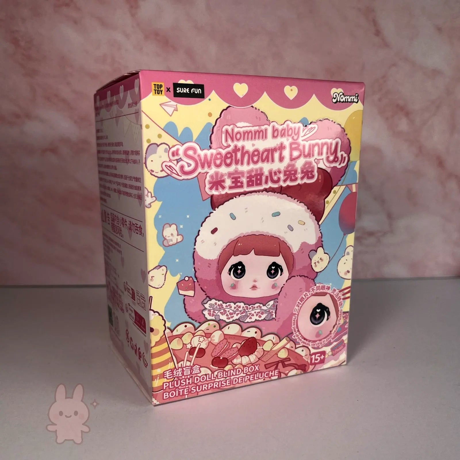 Nommi Baby Sweetheart Bunny Plush Pendant Blind Box – Cutiemalta