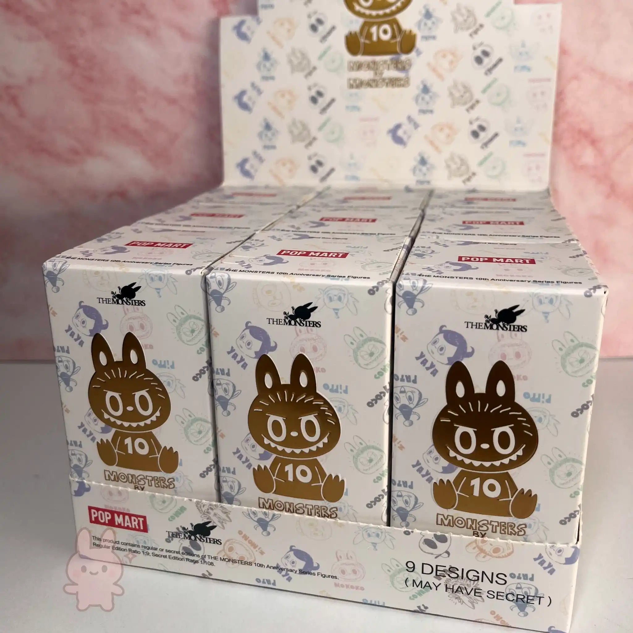 THE MONSTERS 10th Anniversary Series Figures | Keychain | Cutiemalta