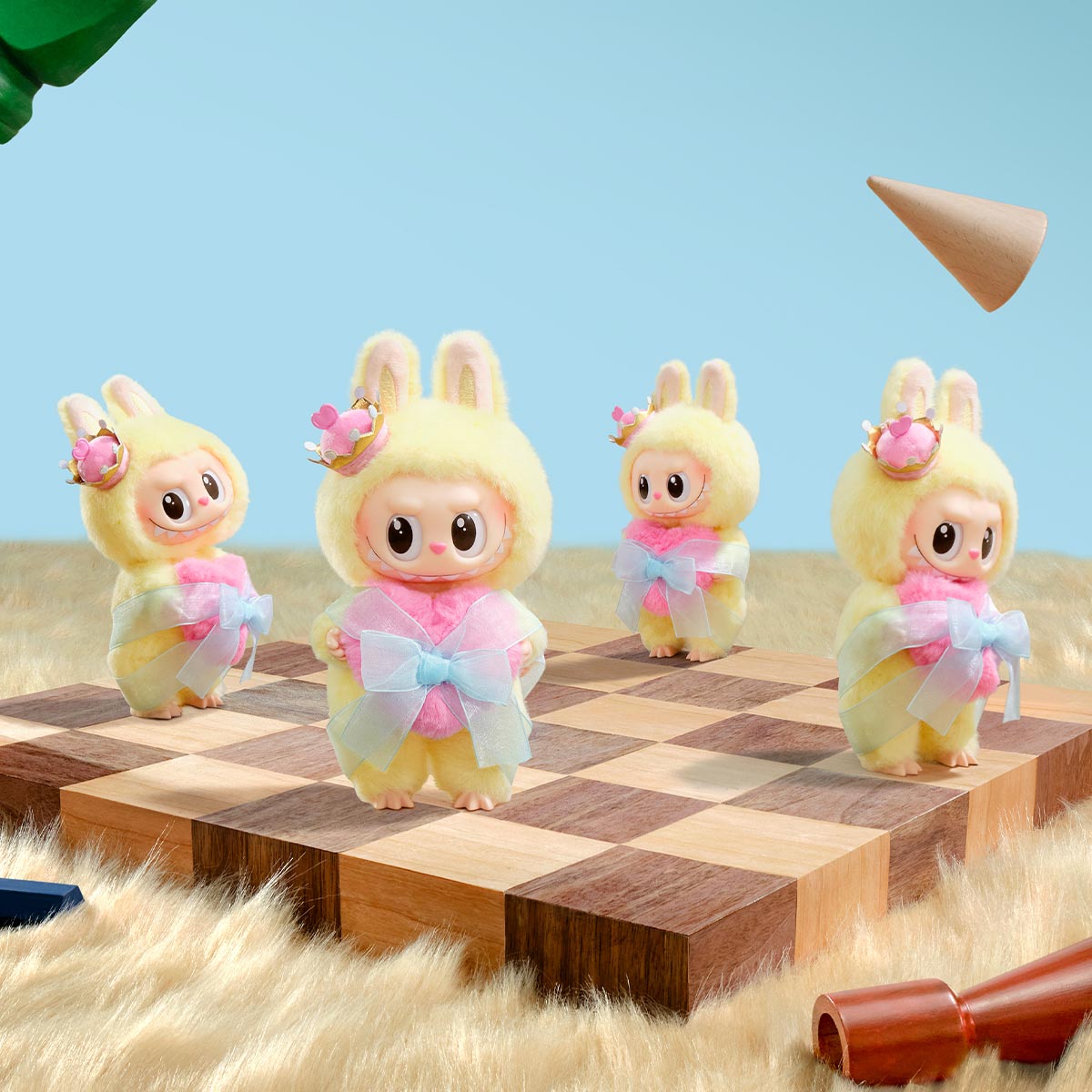 Labubu Let's Checkmate Series-Vinyl Plush