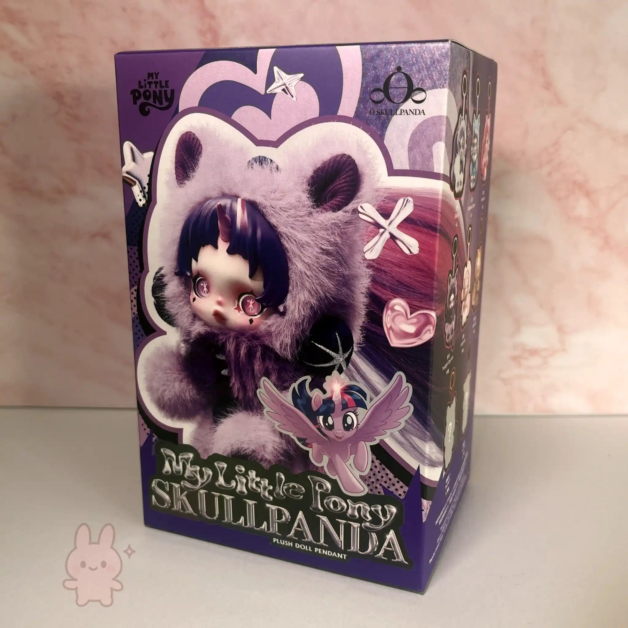 SKULLPANDA My Little Pony Plush Box of My Little Pony SkullPanda toy with character illustration on a light background