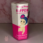 Sunny Angel Hippers packaging with a cartoon character on a pink and white background