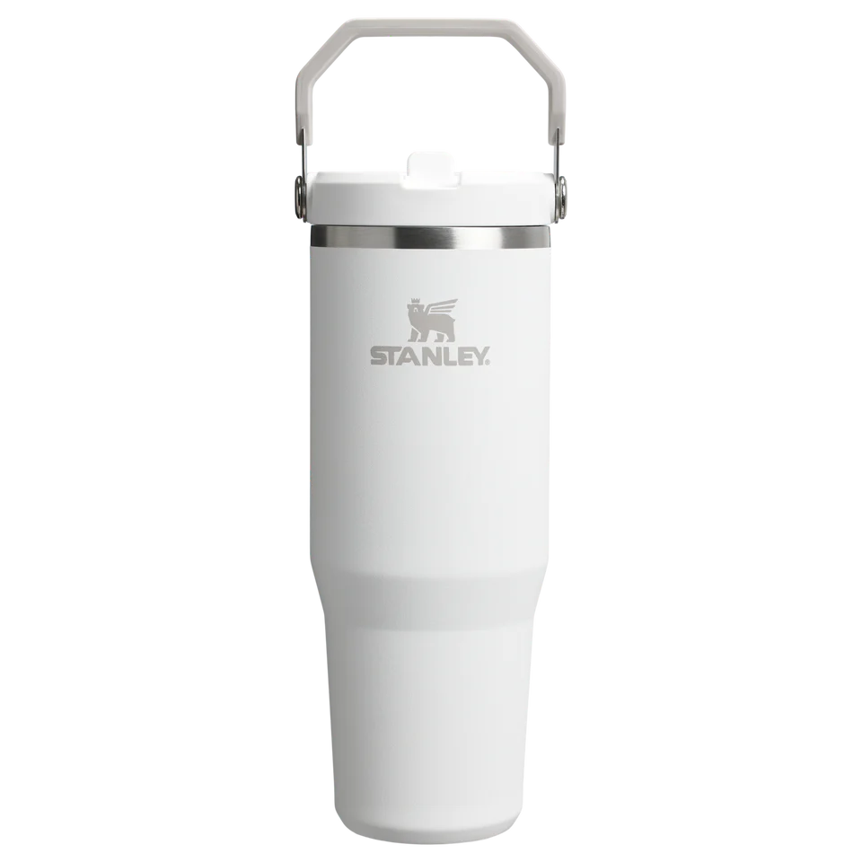 Stanley IceFlow Flip Straw 2.0 Tumbler | 0.89L - Frost White