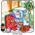 Breakfast Club: Cute and Easy Coloring Book for Adults