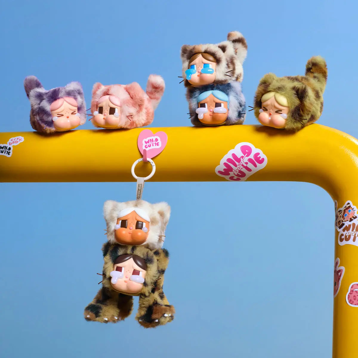CRYBABY Wild but Cutie Series Vinyl Plush Pendant Blind Box