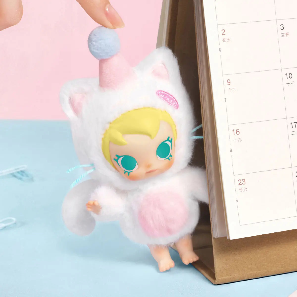 Baby Molly Pocket Friends Series Vinyl Plush Pendant