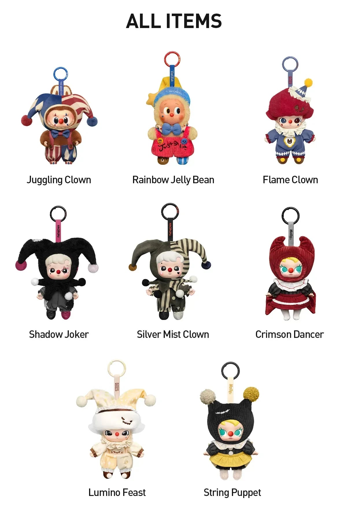 Why So Serious? Series Vinyl Plush Pendant Blind Box