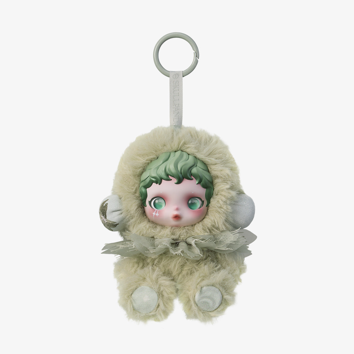 Green SKULLPANDA L’impressionnisme plush pendant