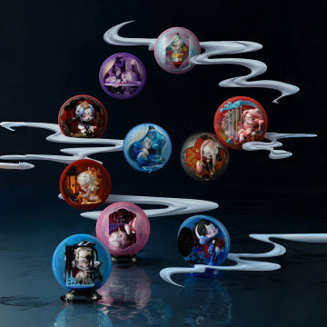 Full SKULLPANDA The Mirage figure lineup
