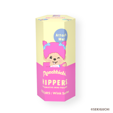 Sonny Angel Monchhichi HIPPERS COLORS Wink Series sealed blind box