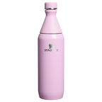 Stanley All Day Slim Bottle 0.59L in Cherry Blossom Gloss, front view