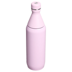 Stanley All Day Slim Bottle 0.59L in Cherry Blossom Gloss, rear view