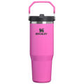 Stanley IceFlow Flip Straw 2.0 Tumbler 0.89L in Hot Pink, front view