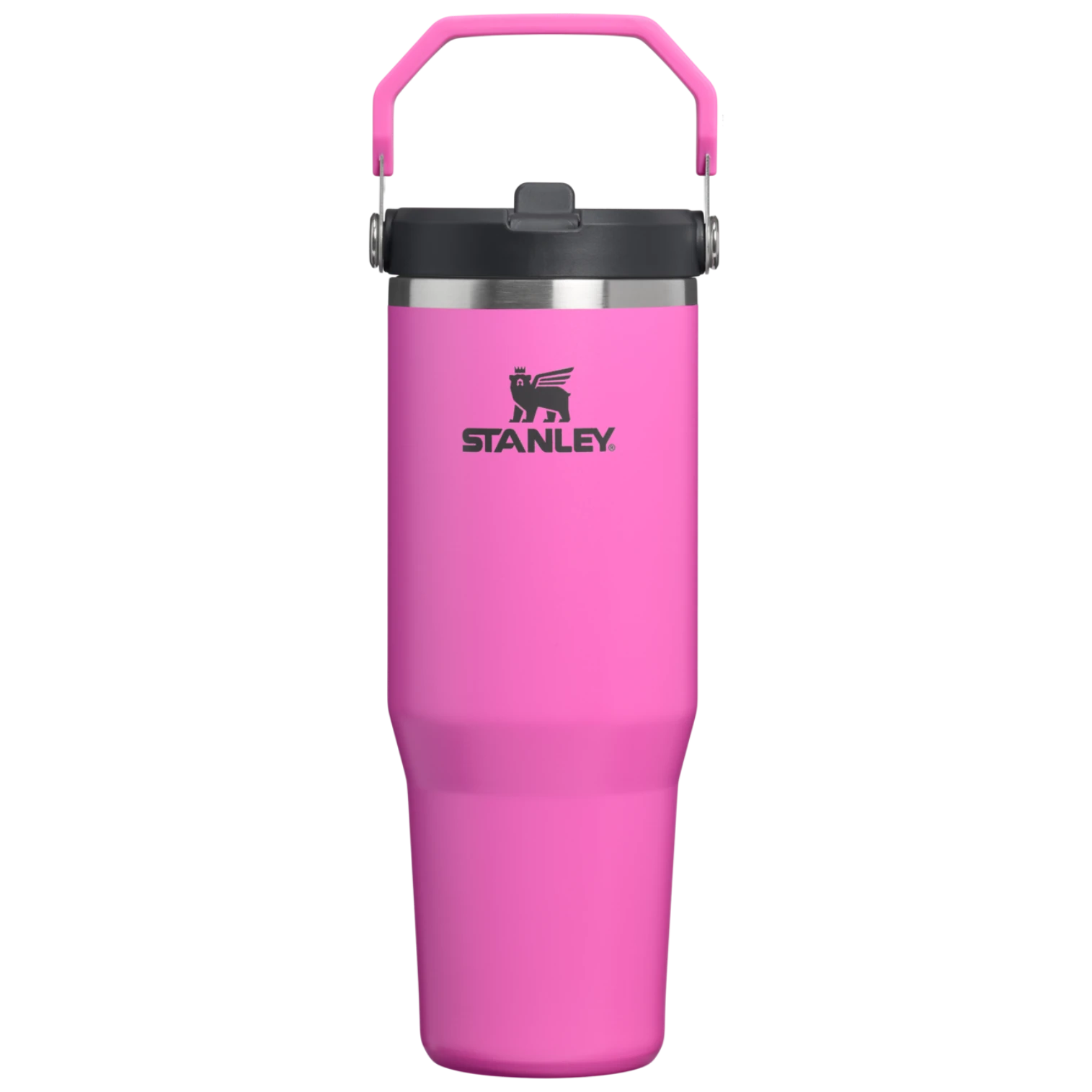 Stanley IceFlow Flip Straw 2.0 Tumbler 0.89L in Hot Pink, front view