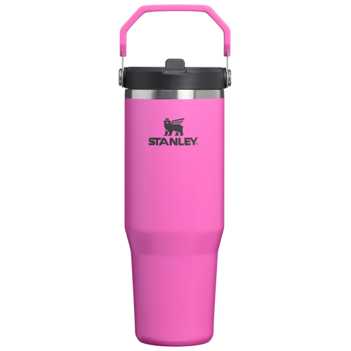 Stanley IceFlow Flip Straw 2.0 Tumbler 0.89L in Hot Pink, front view