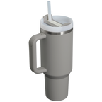 Stanley Quencher H2.0 FlowState Tumbler 1.18L in Ash, rear view