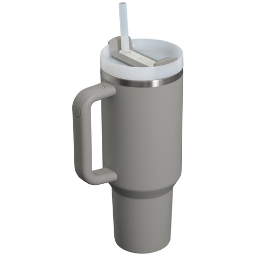 Stanley Quencher H2.0 FlowState Tumbler 1.18L in Ash, rear view