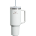 Stanley Quencher H2.0 FlowState Tumbler 1.18L in Frost, front view
