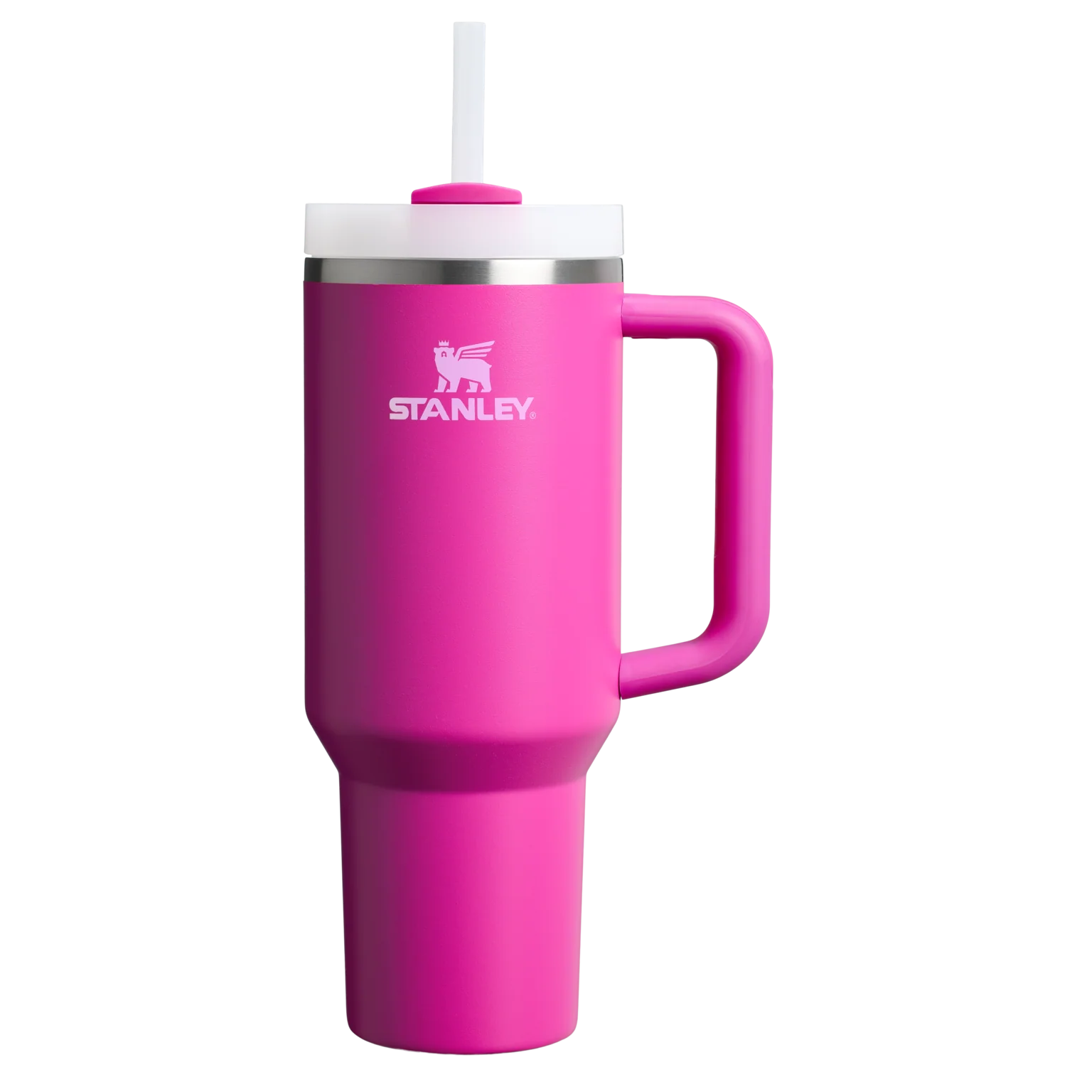 Stanley Quencher H2.0 FlowState Tumbler 1.18L in Violet Blossom, front view