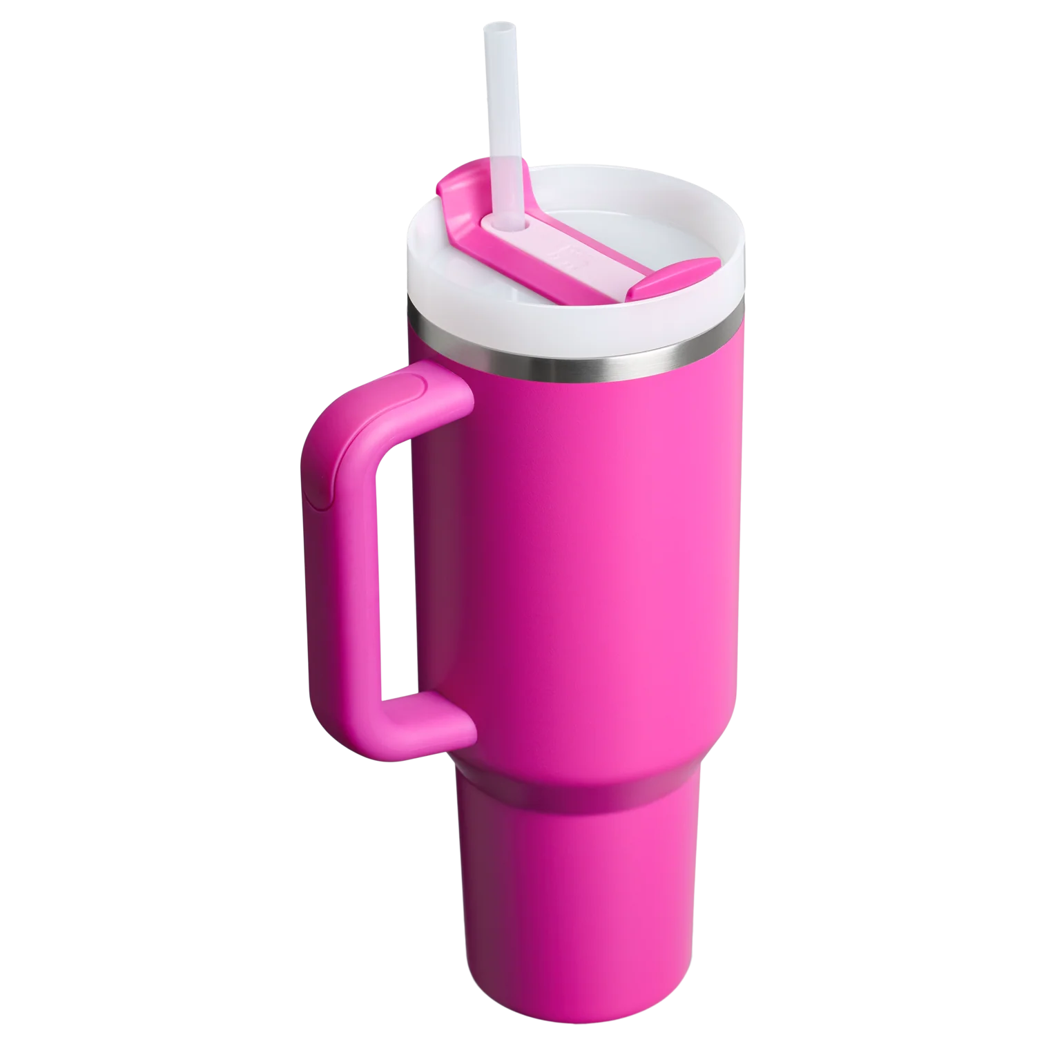 Stanley Quencher H2.0 FlowState Tumbler 1.18L in Violet Blossom, rear view
