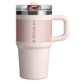Stanley Quencher ProTour Flip Straw Tumbler 0.59L in Rose Quartz Fade, front view