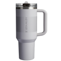 Stanley Quencher ProTour Flip Straw Tumbler 1.18L in Ash Fade, front view with straw closed