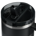 Black FlipStraw lid detail on the Stanley Quencher ProTour 1.18L tumbler