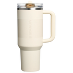 Stanley Quencher ProTour Flip Straw Tumbler 1.18L in Cream Fade, front view