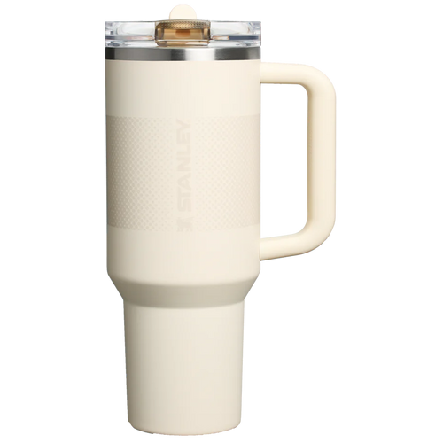 Stanley Quencher ProTour Flip Straw Tumbler 1.18L in Cream Fade, front view
