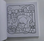 Breakfast Club: Cute and Easy Coloring Book for Adults