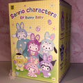 Box of Sanrio characters Elf Bunny Baby with colorful design on a pink background